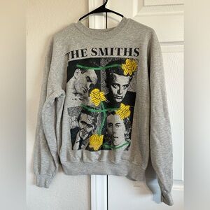 The Smiths Heather Gray Crewneck Sweatshirt Unisex Women’s Clothing Size M